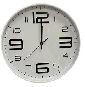 Analog Wall Clock- E0148 - Farias Trading Limited