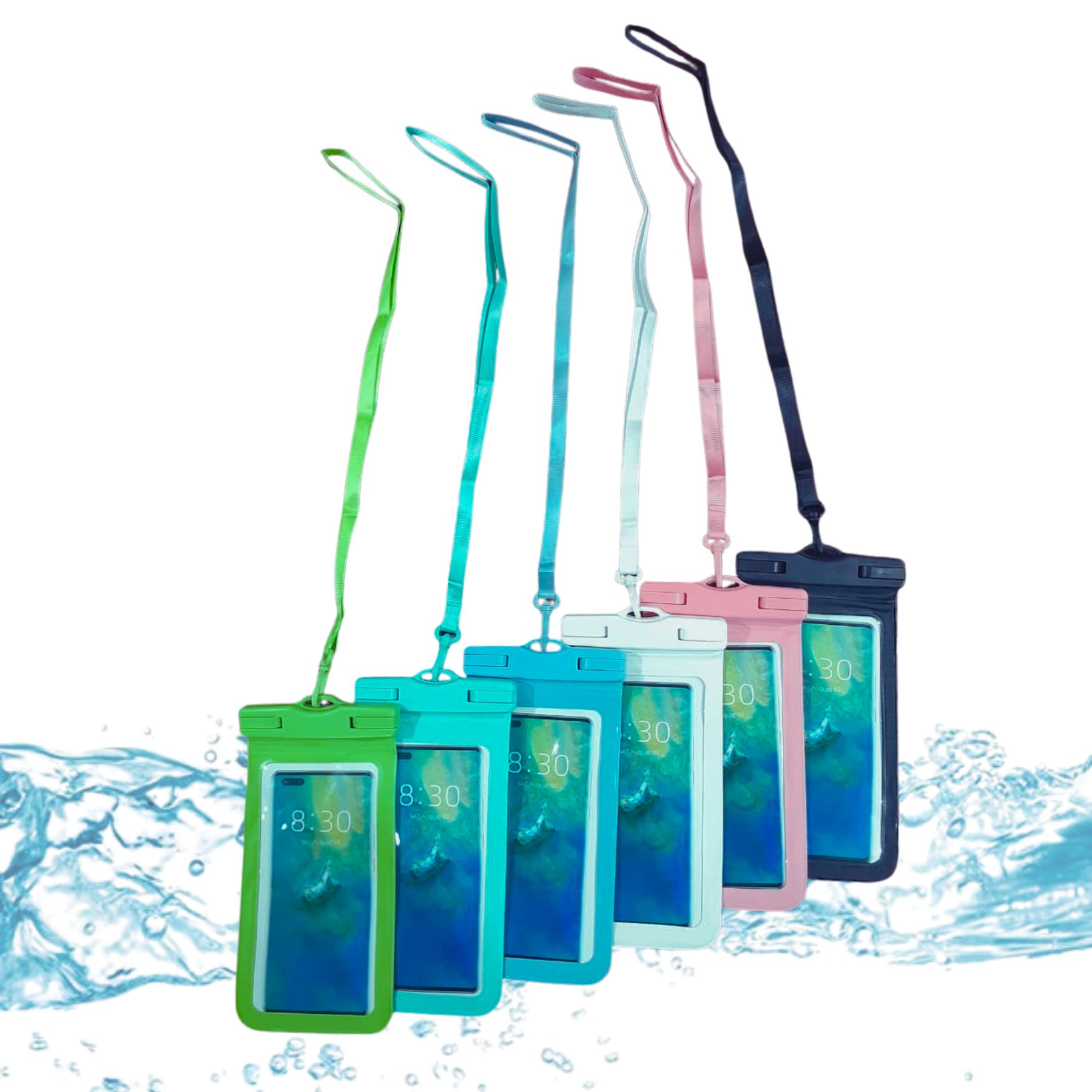 rugged waterproof neck pouch