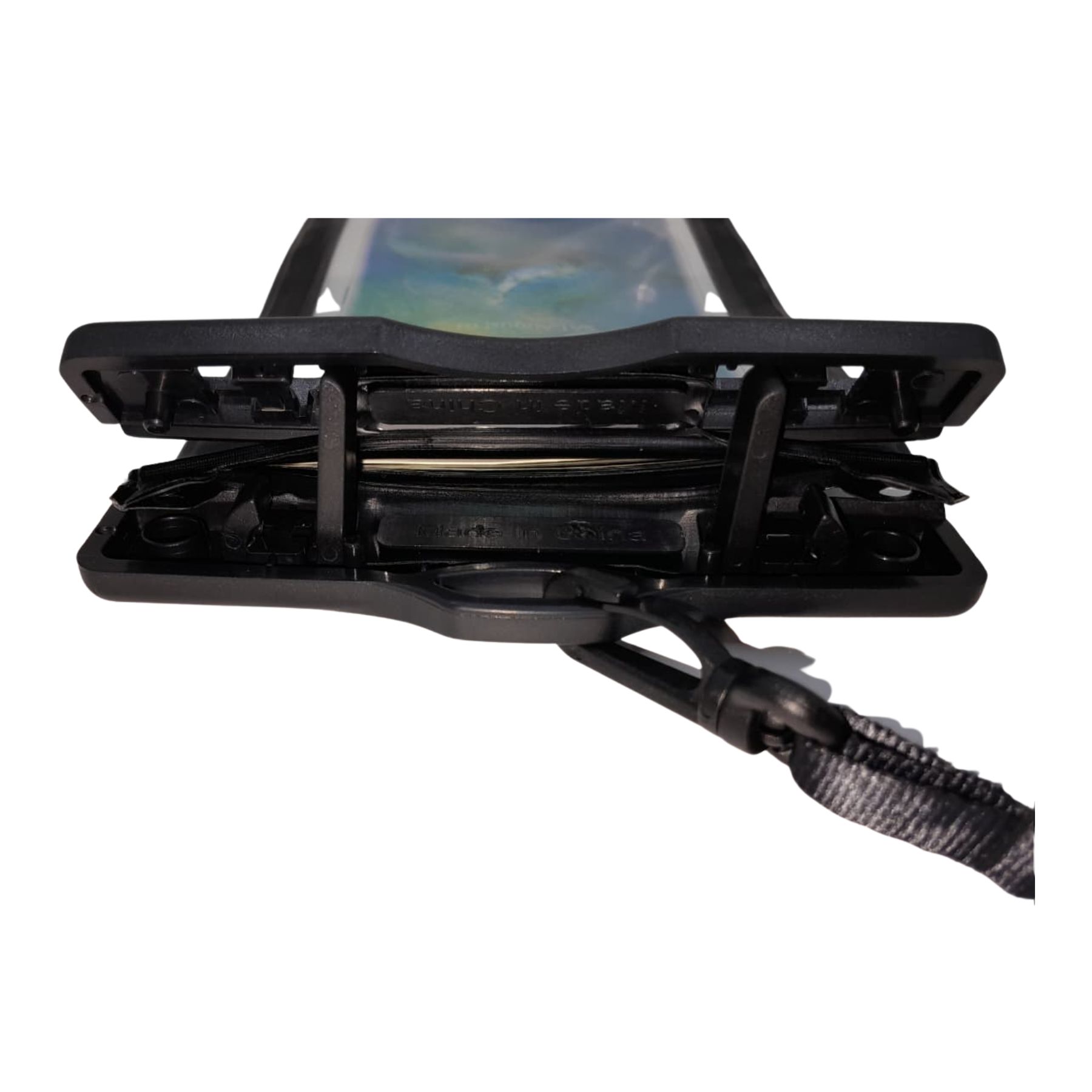 rugged waterproof neck pouchopen